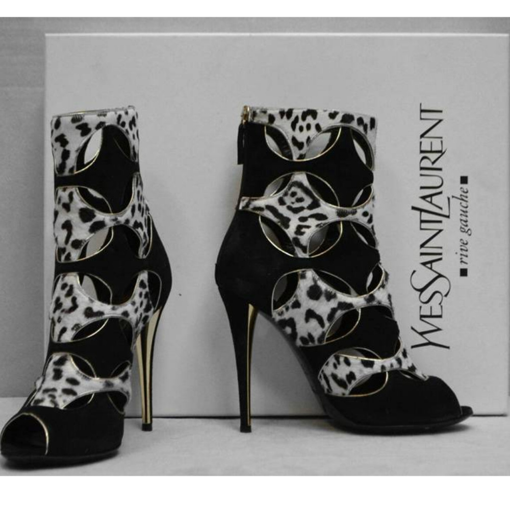 *SOLD* YVES SAINT LAURENT Booties - Picture 7 of 7